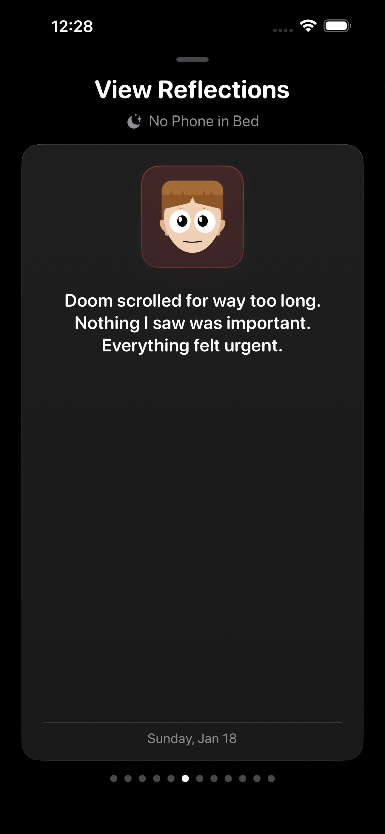 View reflections bad