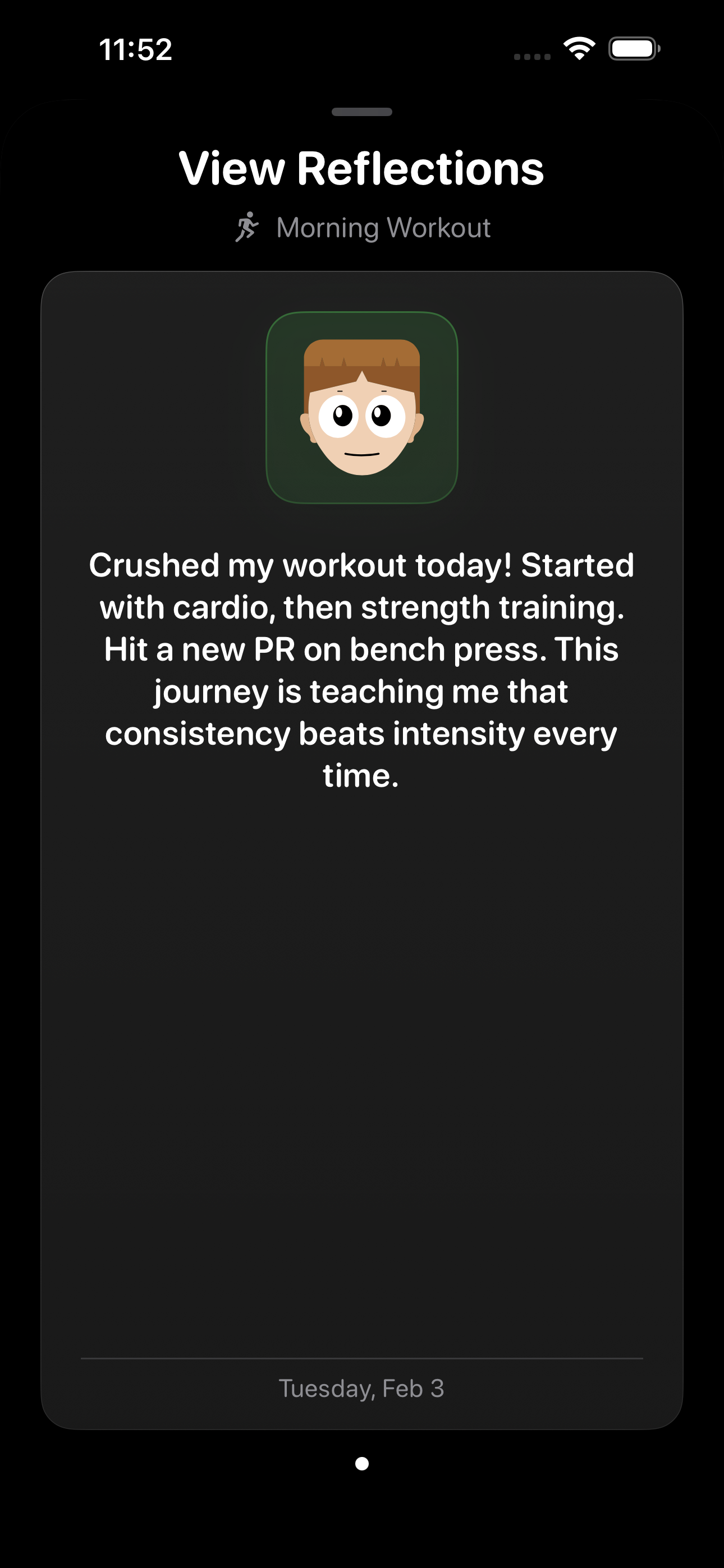 View reflections good